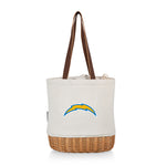 Los Angeles Chargers - Pico Willow and Canvas Lunch Basket