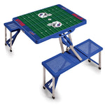 Buffalo Bills - Picnic Table Portable Folding Table with Seats and Umbrella