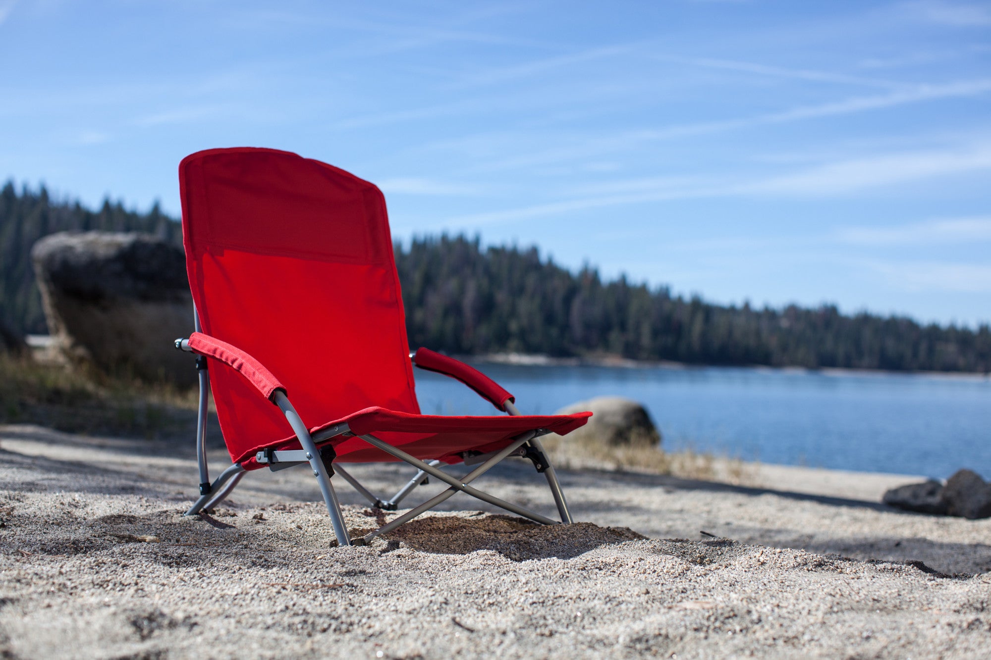 Stanford Cardinal - Tranquility Beach Chair with Carry Bag