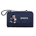 New England Patriots - Mickey Mouse - Blanket Tote Outdoor Picnic Blanket