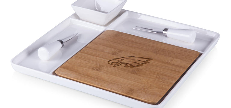 Philadelphia Eagles - Peninsula Cutting Board & Serving Tray-Picnic Time Family of Brands