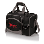 Nebraska Cornhuskers - Malibu Picnic Basket Cooler-Picnic Time Family of Brands