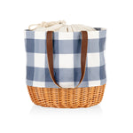Coronado Canvas and Willow Basket Tote-Picnic Time Family of Brands