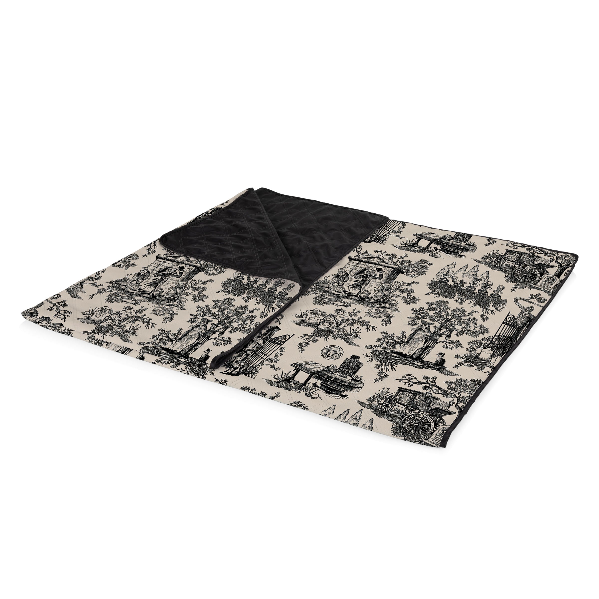 Haunted Mansion Welcome Foolish Mortals - Impresa Picnic Blanket