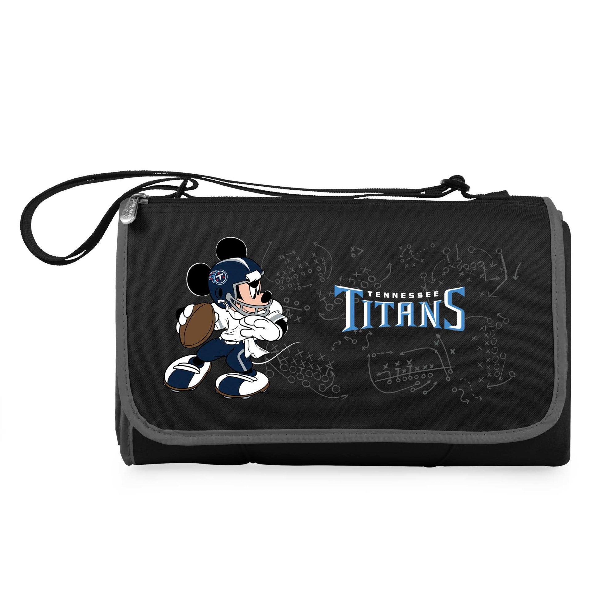 Tennessee Titans - Mickey Mouse - Blanket Tote Outdoor Picnic Blanket