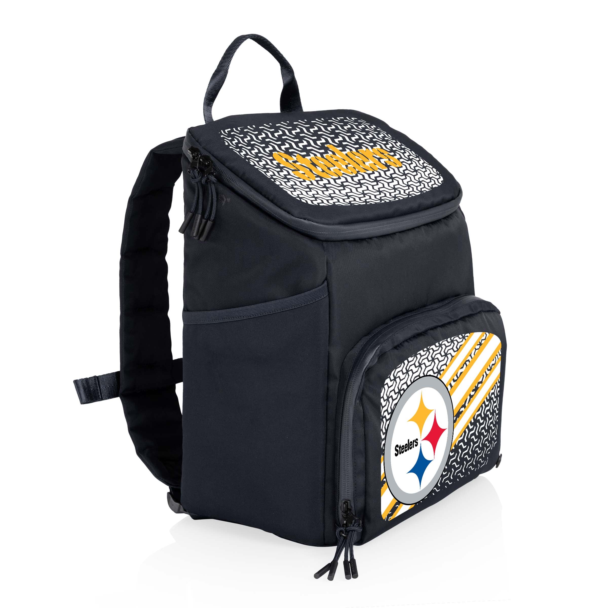 Pittsburgh Steelers - PTX 2.0 Tarana Recycled Backpack Cooler-Picnic Time Family of Brands