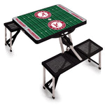 Alabama Crimson Tide - Picnic Table Portable Folding Table with Seats
