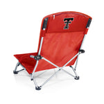Texas Tech Red Raiders - Tranquility Beach Chair with Carry Bag-Picnic Time Family of Brands