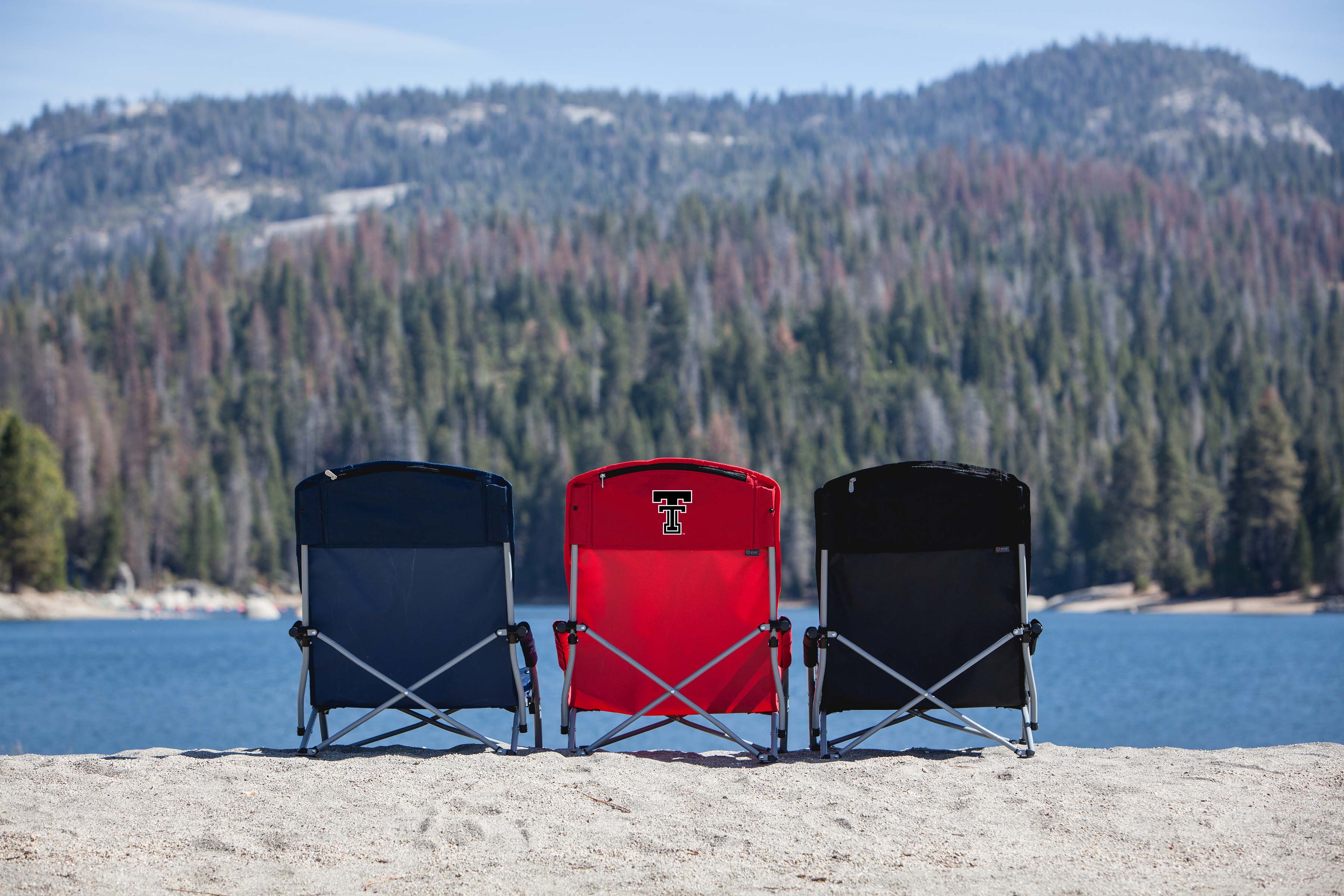 Texas Tech Red Raiders - Tranquility Beach Chair with Carry Bag-Picnic Time Family of Brands