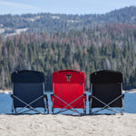 Texas Tech Red Raiders - Tranquility Beach Chair with Carry Bag-Picnic Time Family of Brands
