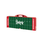 Nebraska Cornhuskers - Picnic Table Portable Folding Table with Seats