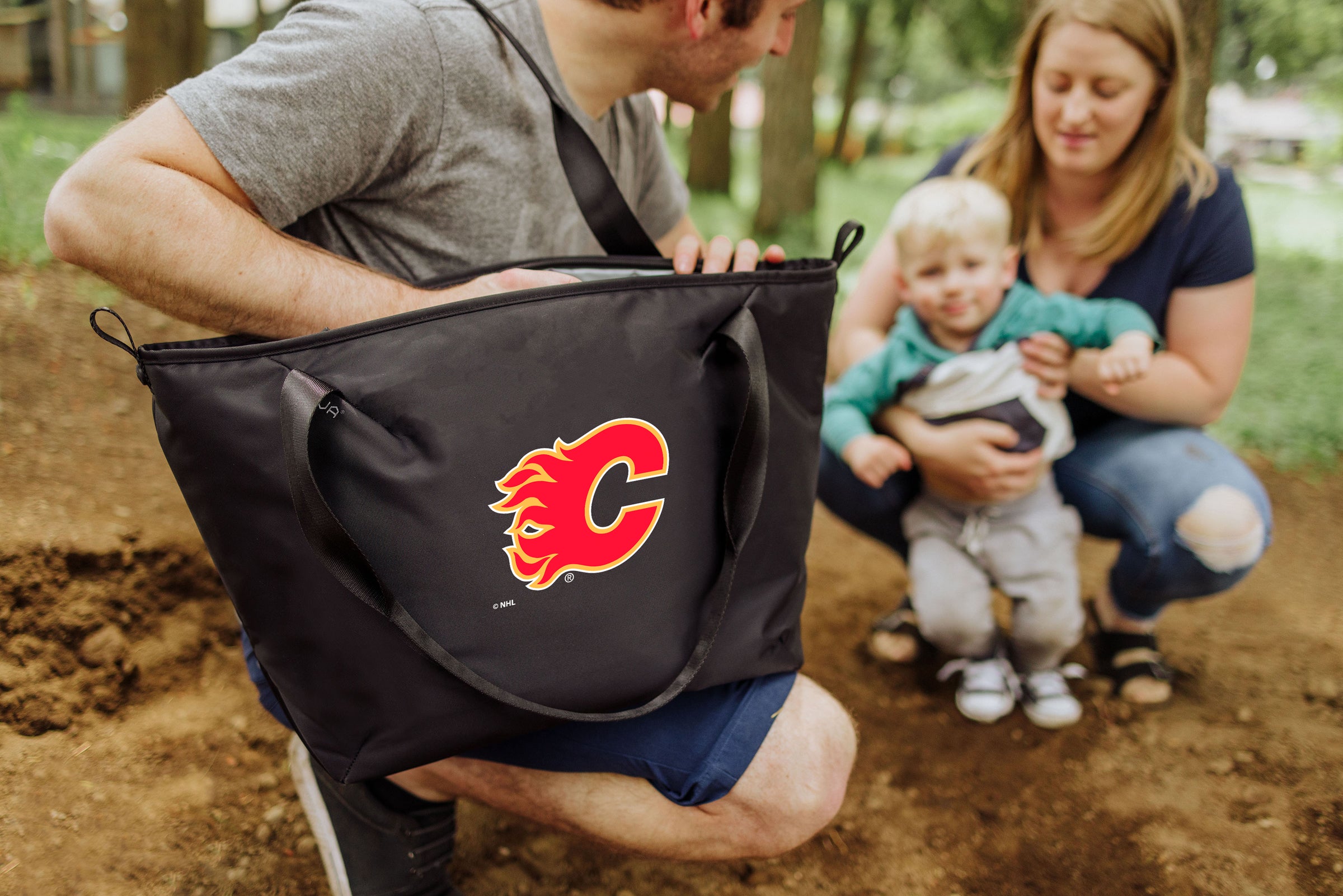 Calgary Flames - Tarana Recycled Cooler Tote Bag