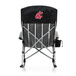 Washington State Cougars - Outdoor Rocking Camp Chair
