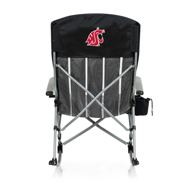 Washington State Cougars - Outdoor Rocking Camp Chair