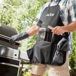 New York Jets - BBQ Apron Tote Pro Grill Set