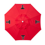 Texas Tech Red Raiders - 5.5 Ft. Portable Beach Umbrella-Picnic Time Family of Brands