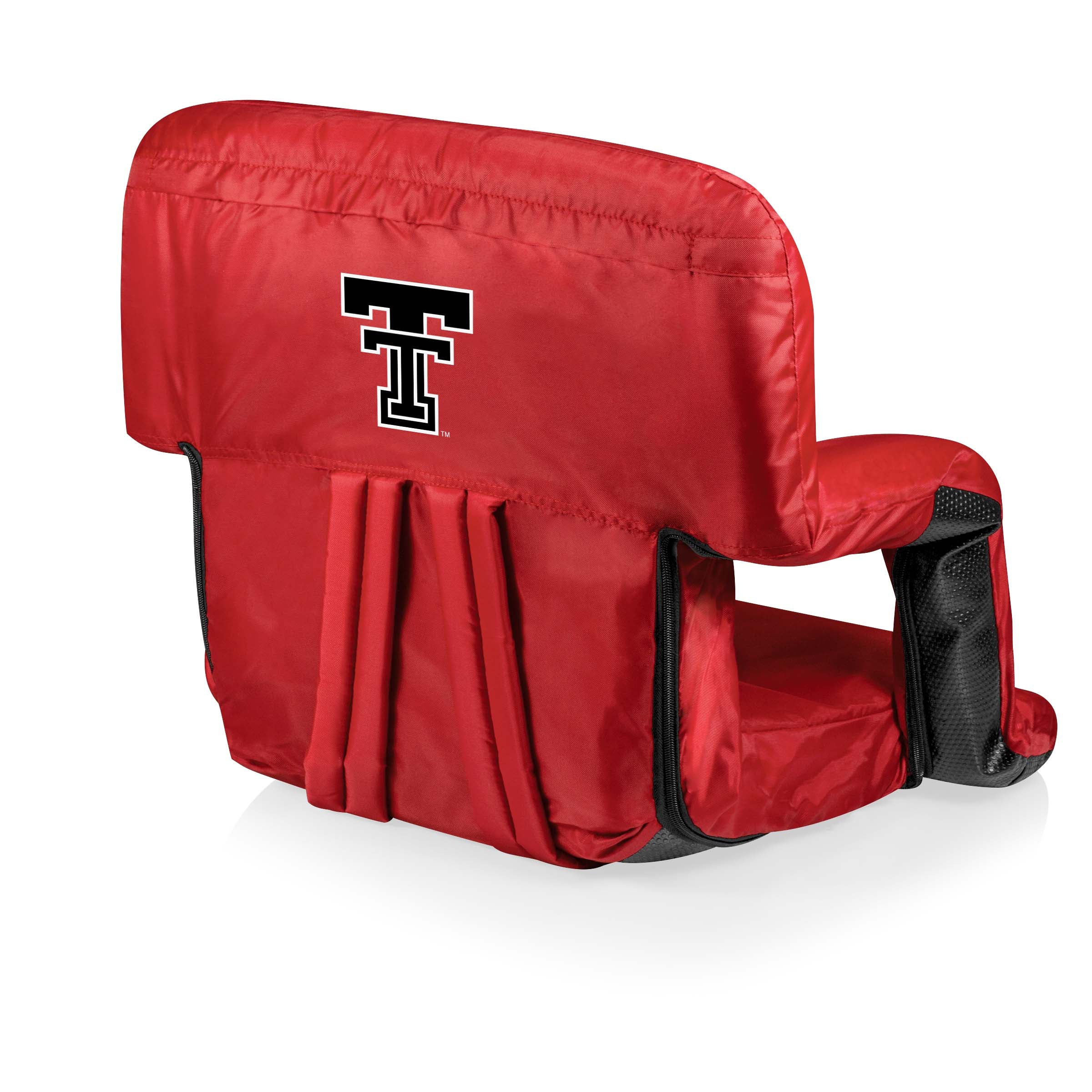 Texas Tech Red Raiders - Ventura Portable Reclining Stadium Seat-Picnic Time Family of Brands