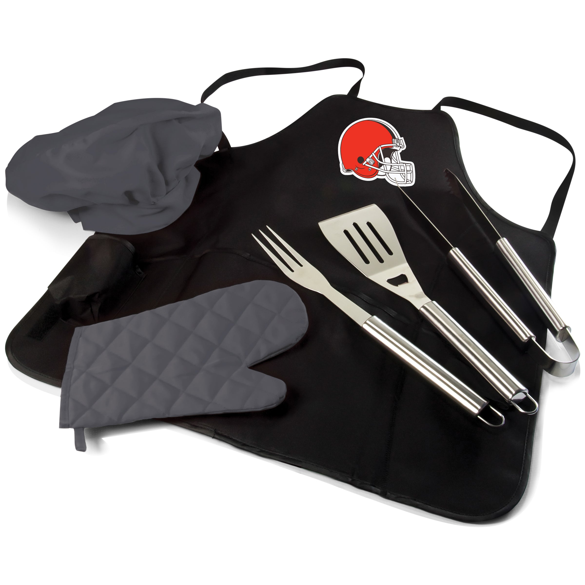Cleveland Browns - BBQ Apron Tote Pro Grill Set