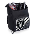 Las Vegas Raiders - PTX 2.0 Tarana Recycled Backpack Cooler-Picnic Time Family of Brands