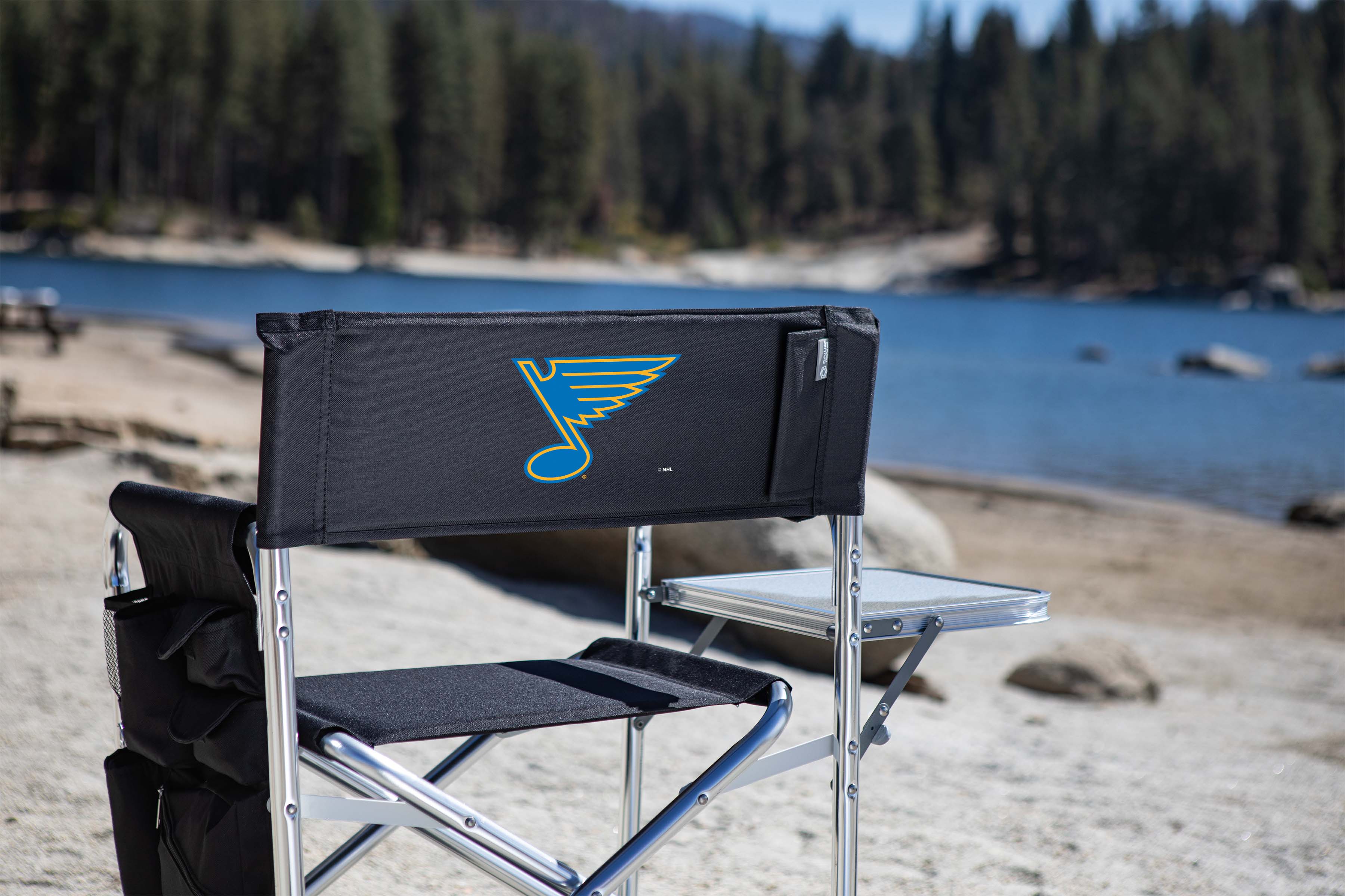 St Louis Blues - Sports Chair-Picnic Time Family of Brands