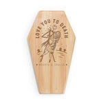 Nightmare Before Christmas Jack & Sally - Coffin Serving Board-Picnic Time Family of Brands