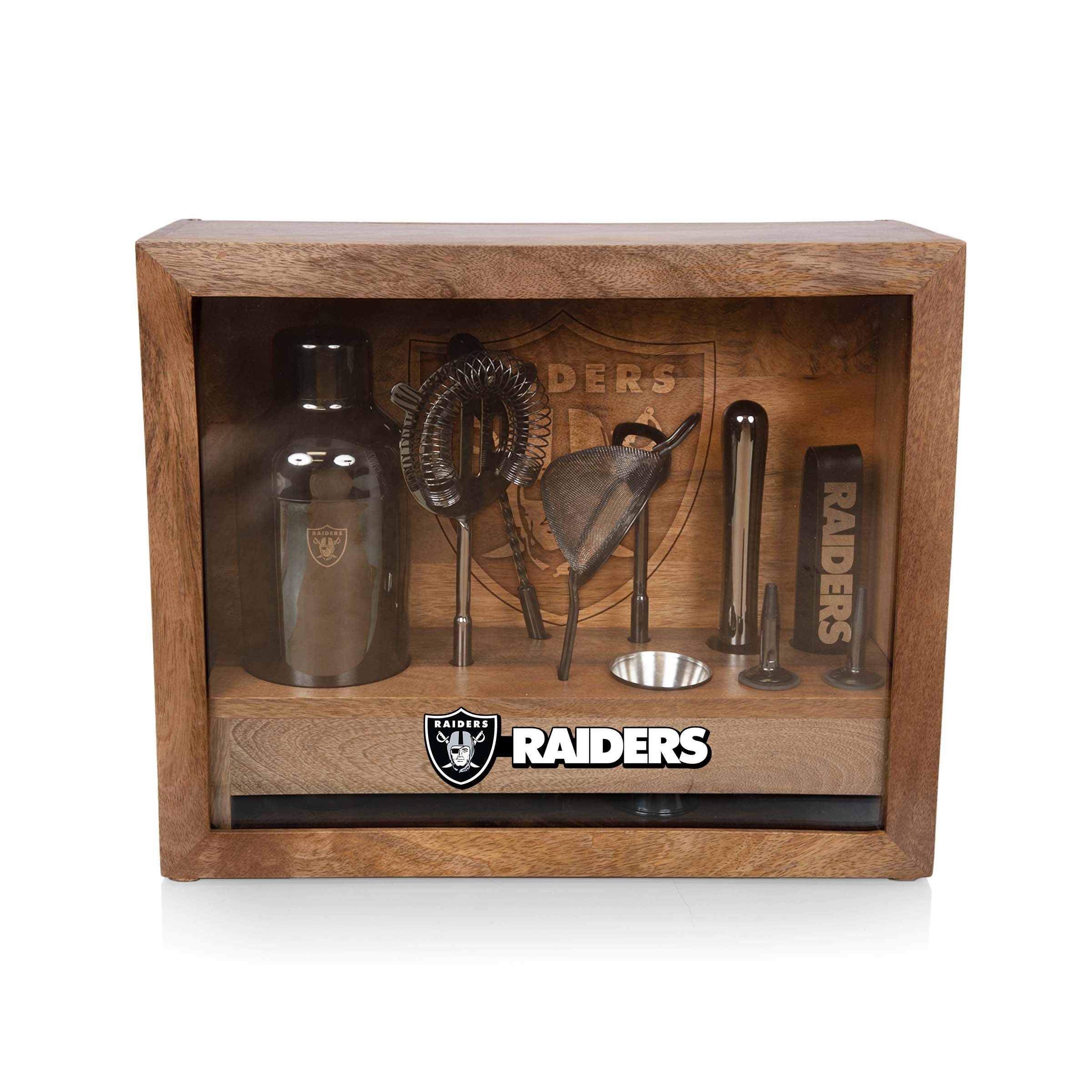 Las Vegas Raiders - Old Fashioned Bar Set