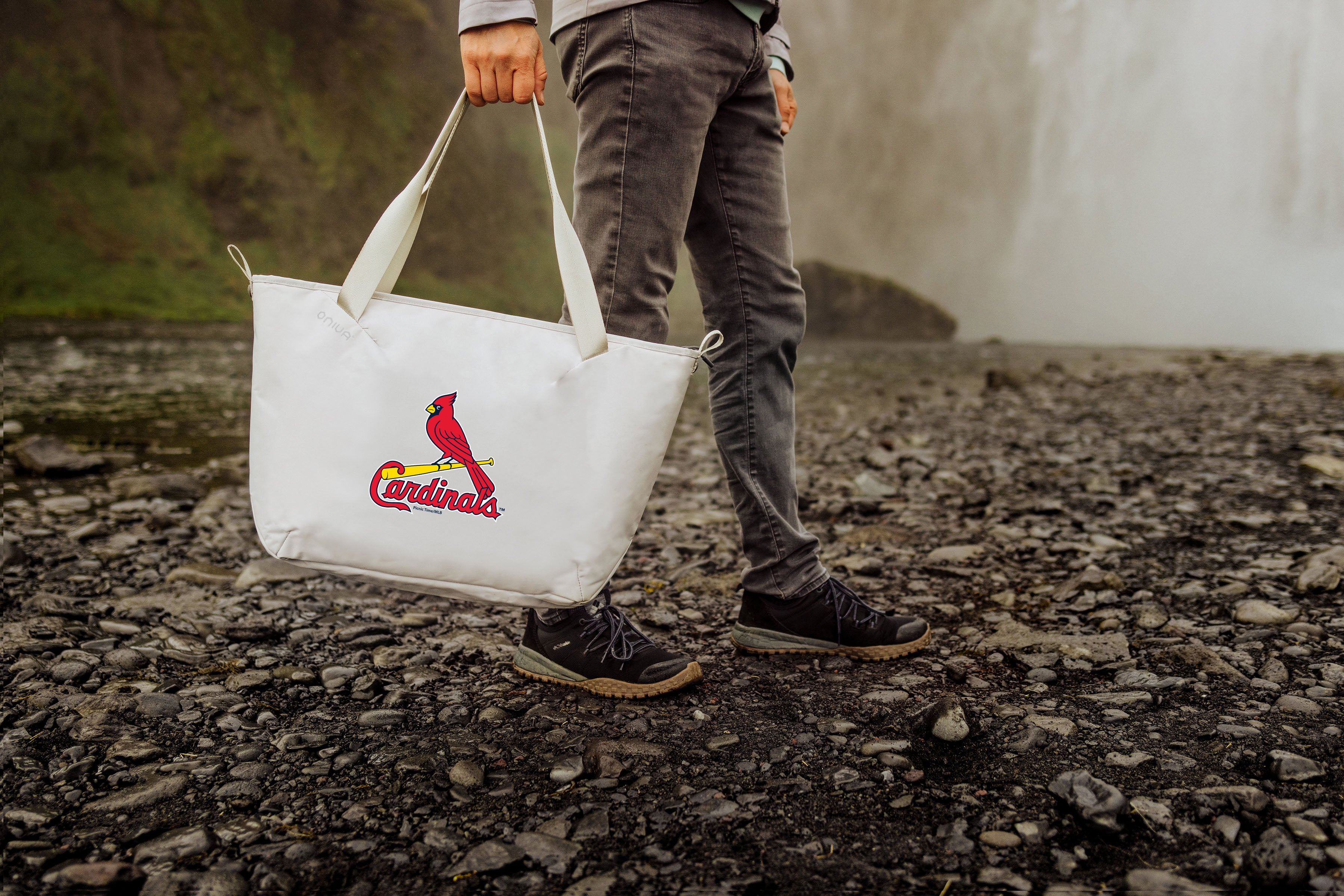 St. Louis Cardinals - Tarana Recycled Cooler Tote Bag-Picnic Time Family of Brands