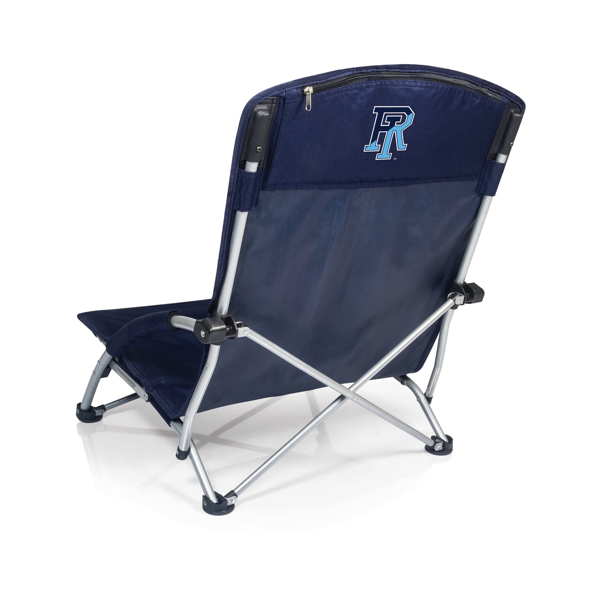 Rhode Island Rams - Tranquility Beach Chair with Carry Bag-Picnic Time Family of Brands