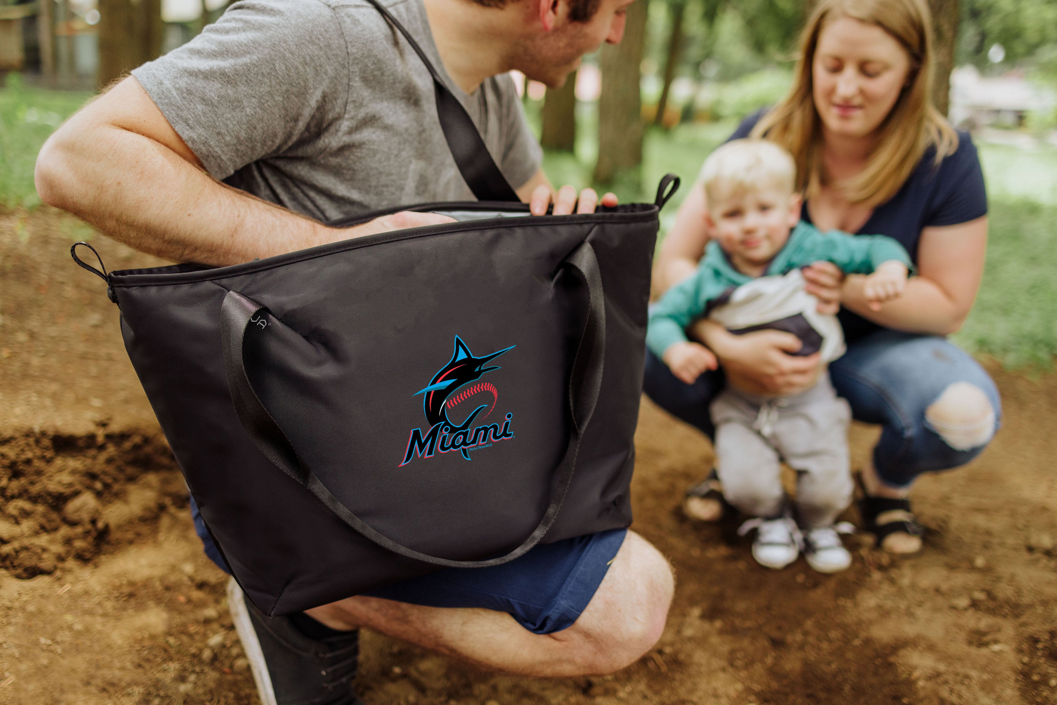 Miami Marlins - Tarana Recycled Cooler Tote Bag