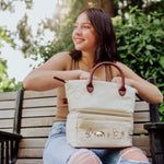 Beige with Brown Accents
