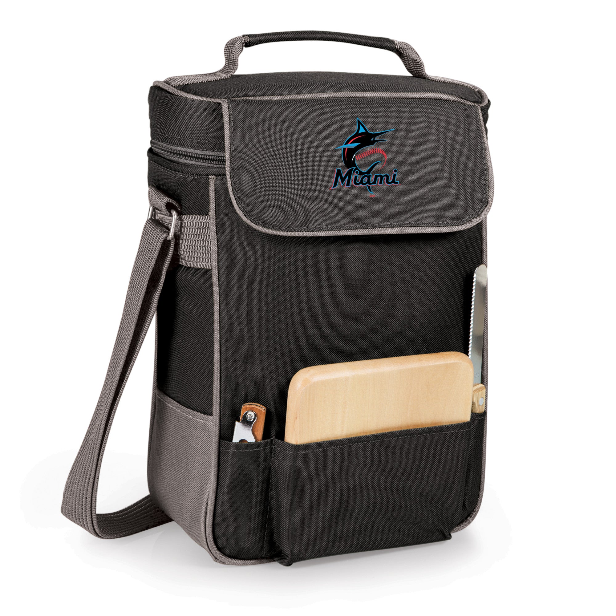 Miami Marlins - Duet Wine & Cheese Tote