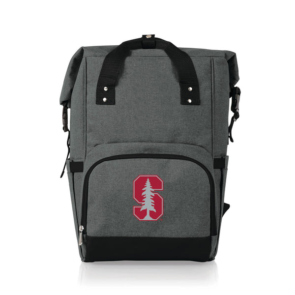 Stanford Cardinal - On The Go Roll-Top Backpack Cooler
