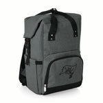 Tampa Bay Buccaneers - On The Go Roll-Top Backpack Cooler-Picnic Time Family of Brands