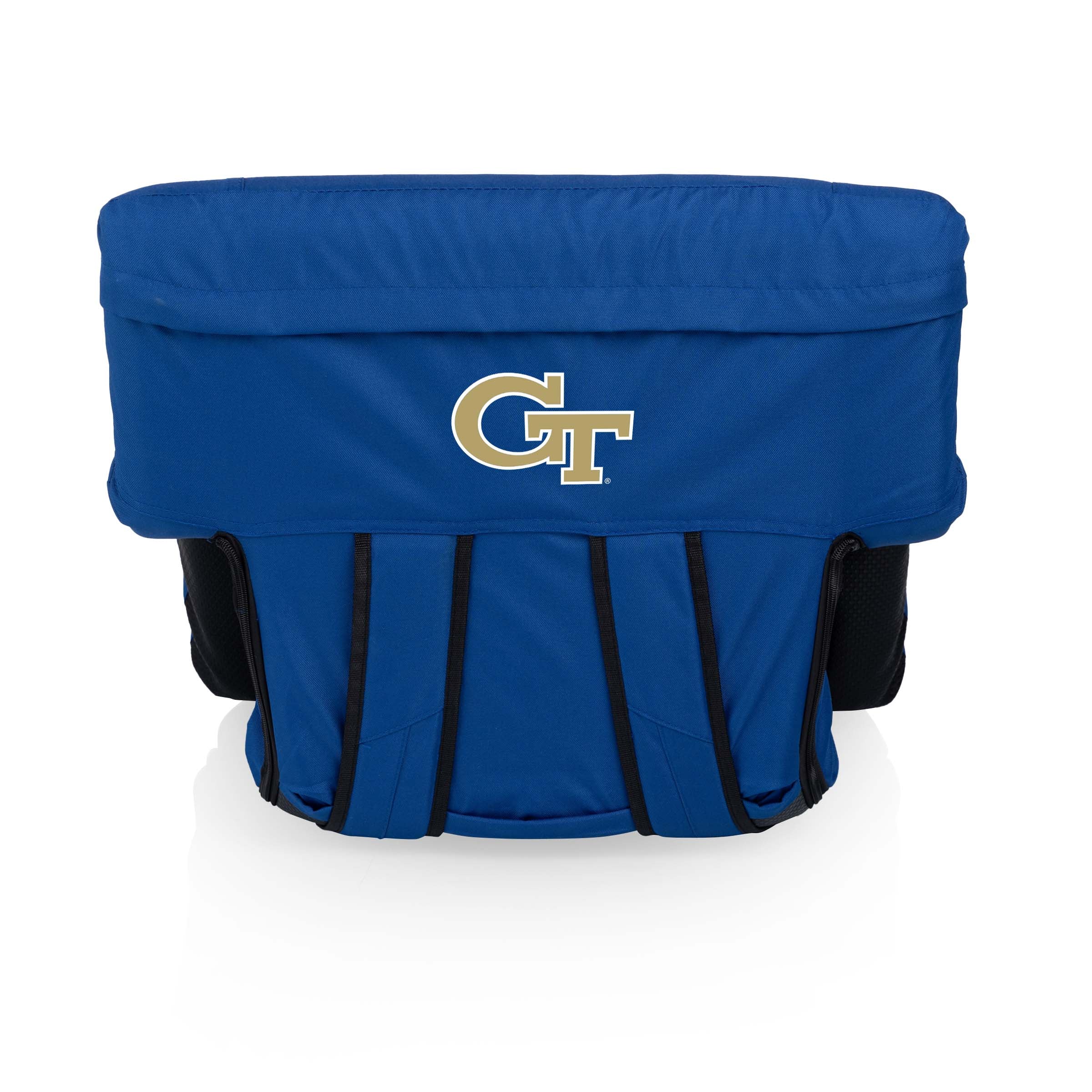 Georgia Tech Yellow Jackets - Ventura Portable Reclining Stadium Seat-Picnic Time Family of Brands