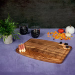 Haunted Mansion - Ovale Acacia Cutting Board-Picnic Time Family of Brands