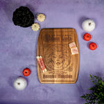 Haunted Mansion - Ovale Acacia Cutting Board-Picnic Time Family of Brands