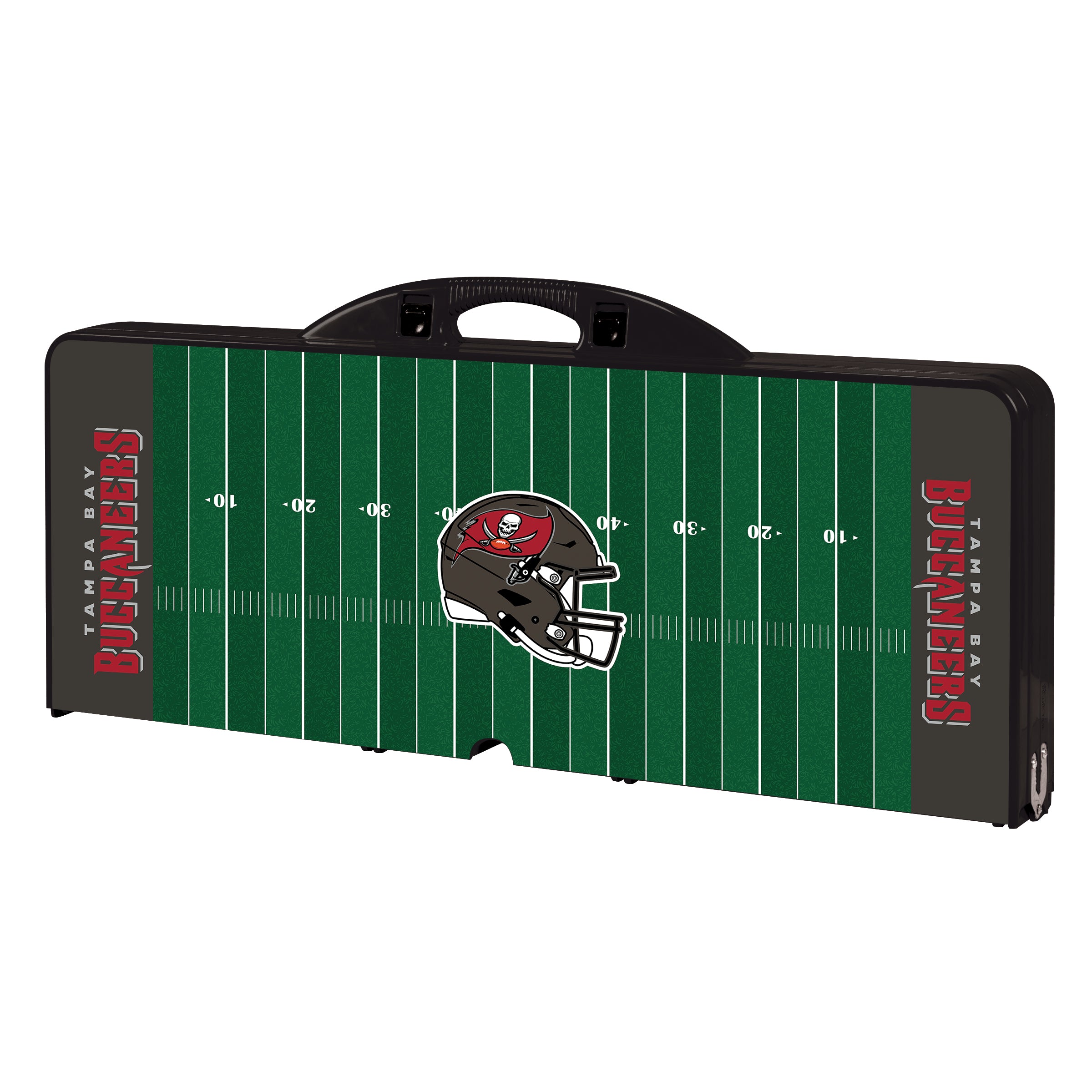 Tampa Bay Buccaneers - Picnic Table Portable Folding Table with Seats