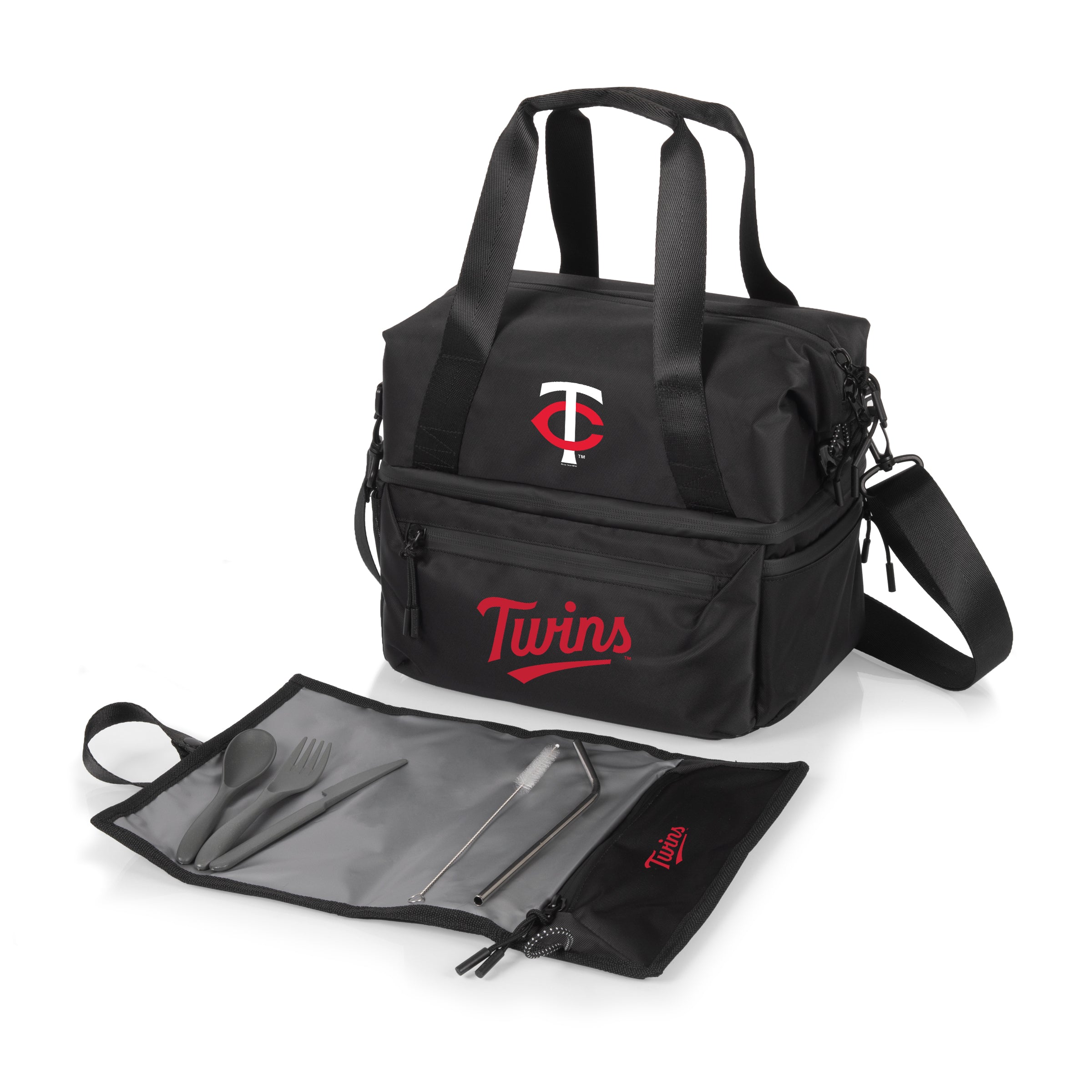 Minnesota Twins - Tarana Recycled Lunch Bag Cooler with Utensils
