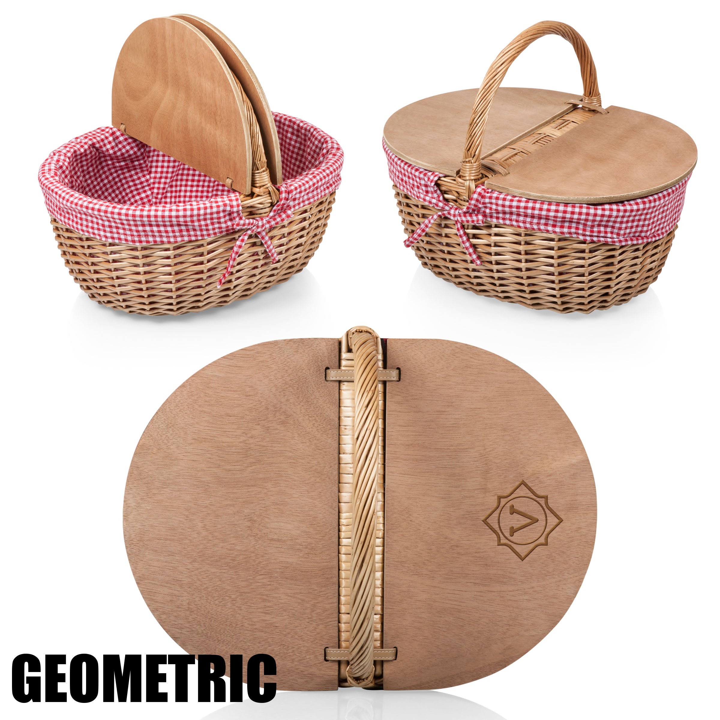 Country Picnic Basket-Picnic Time Family of Brands