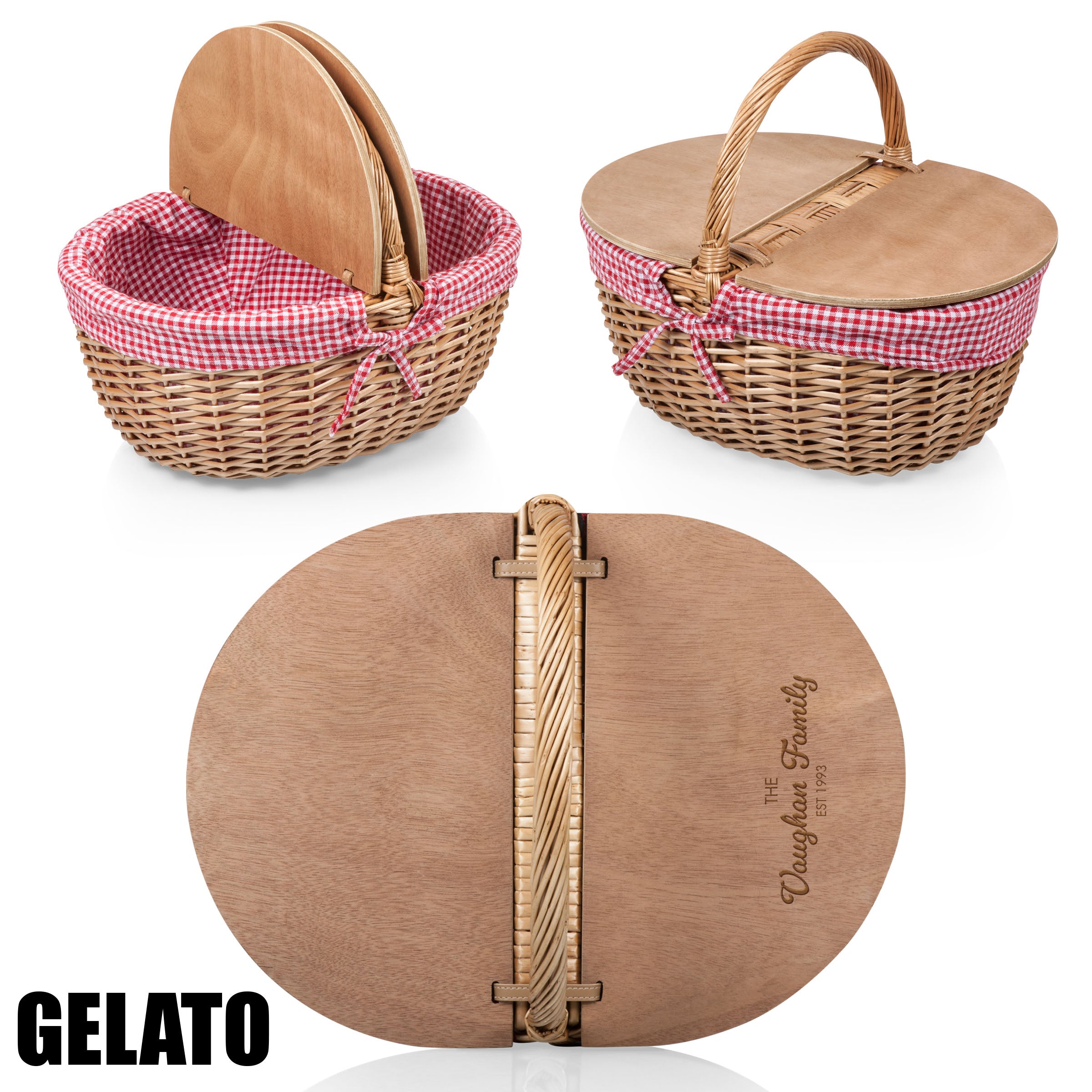 Country Picnic Basket-Picnic Time Family of Brands