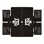 Texas A&M Aggies - Picnic Table Portable Folding Table with Seats-Picnic Time Family of Brands