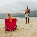 USC Trojans - Tranquility Beach Chair with Carry Bag