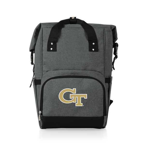 Georgia Tech Yellow Jackets - On The Go Roll-Top Backpack Cooler