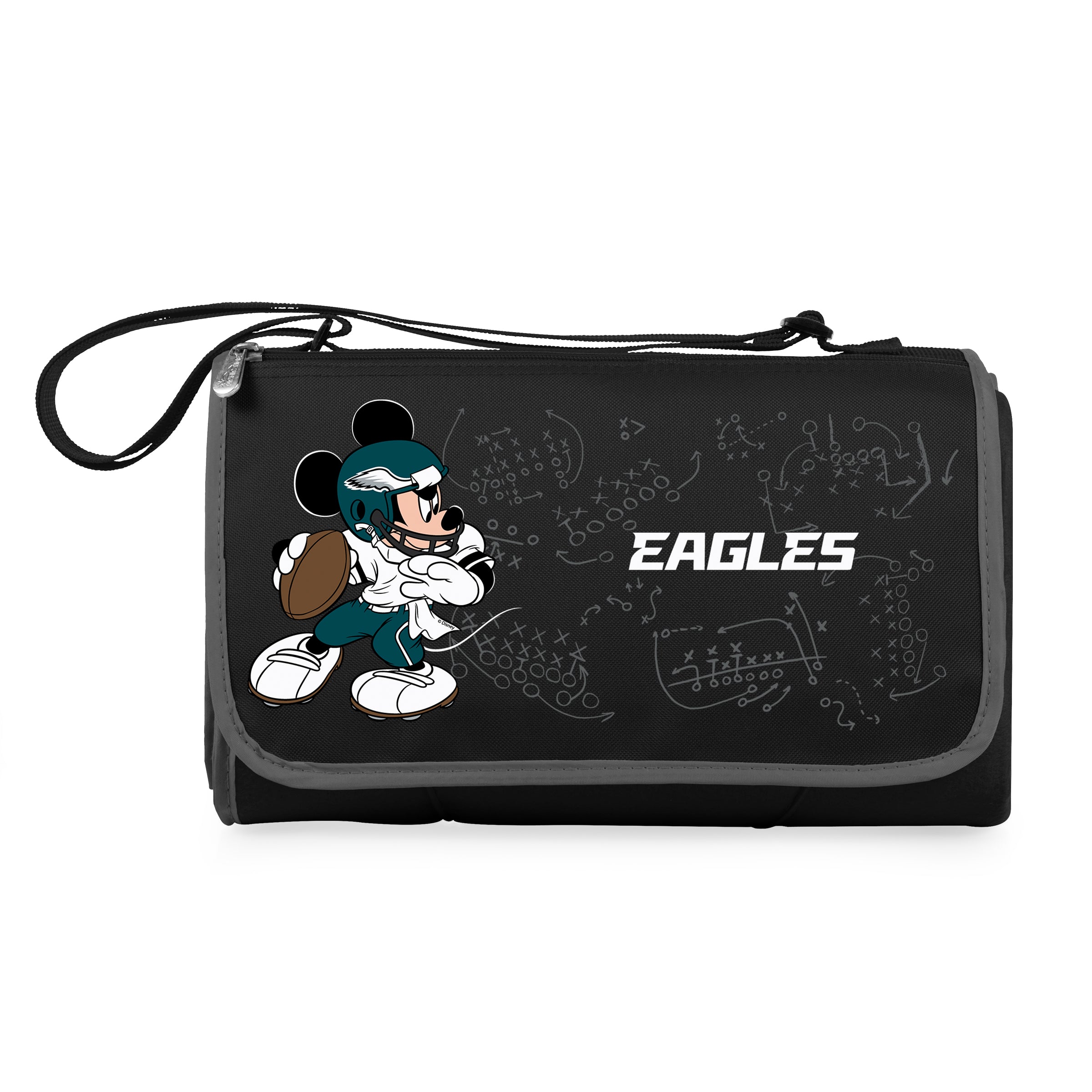 Philadelphia Eagles Mickey Mouse - Blanket Tote Outdoor Picnic Blanket