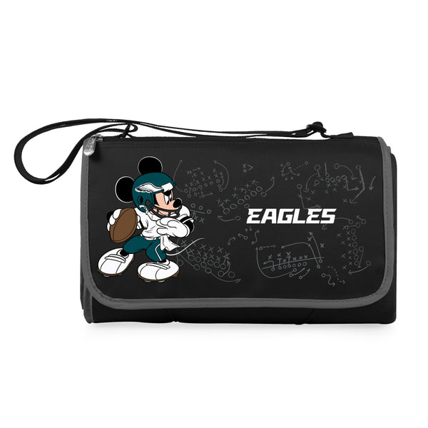 Philadelphia Eagles Mickey Mouse - Blanket Tote Outdoor Picnic Blanket