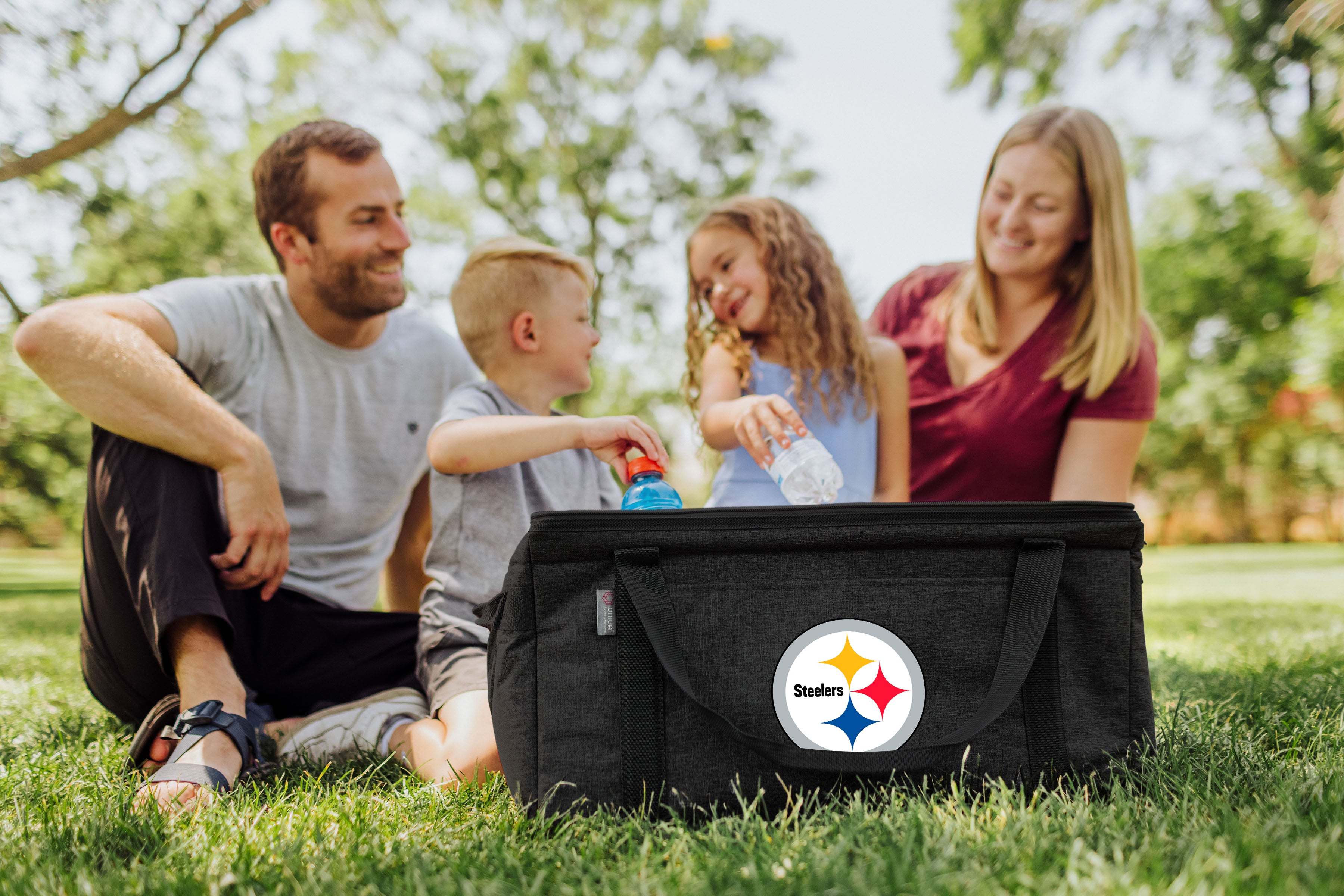 Pittsburgh Steelers - 64 Can Collapsible Cooler-Picnic Time Family of Brands