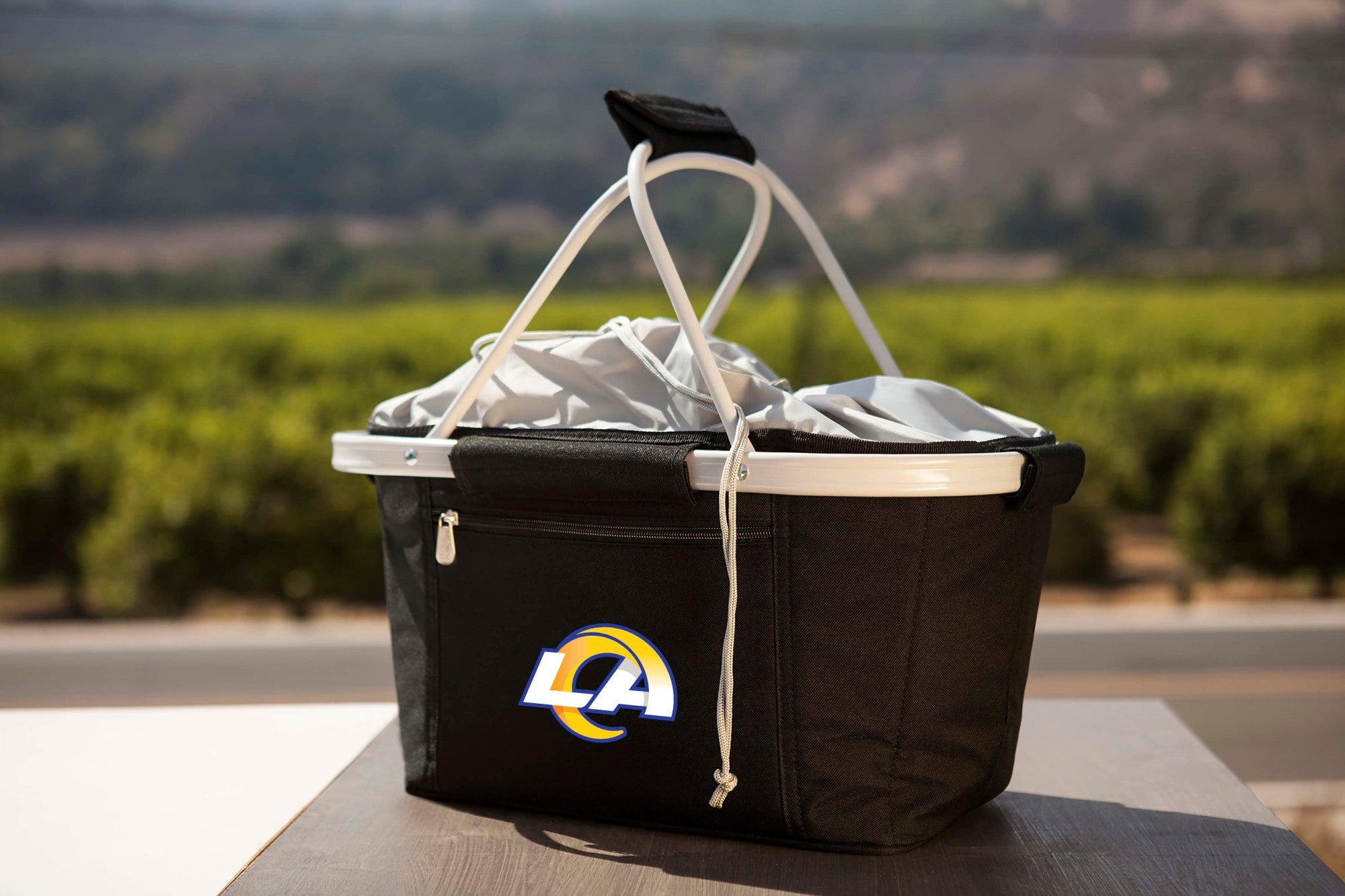 Los Angeles Rams - Metro Basket Collapsible Cooler Tote