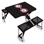 Alabama Crimson Tide - Picnic Table Portable Folding Table with Seats