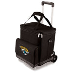 Jacksonville Jaguars - Cellar 6-Bottle Wine Carrier & Cooler Tote with Trolley