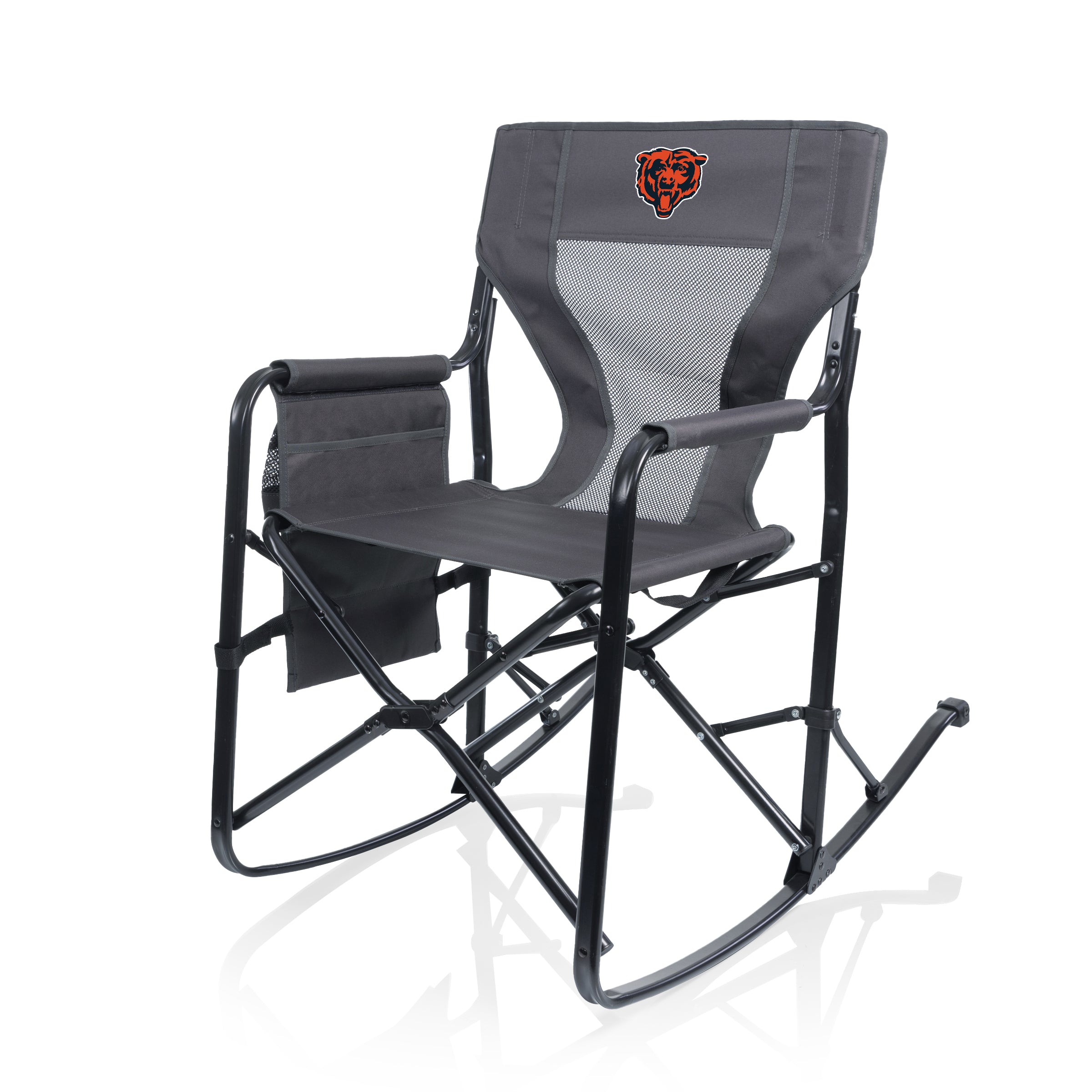 Chicago Bears - Woodland Rocking Camping Chair-Picnic Time Family of Brands